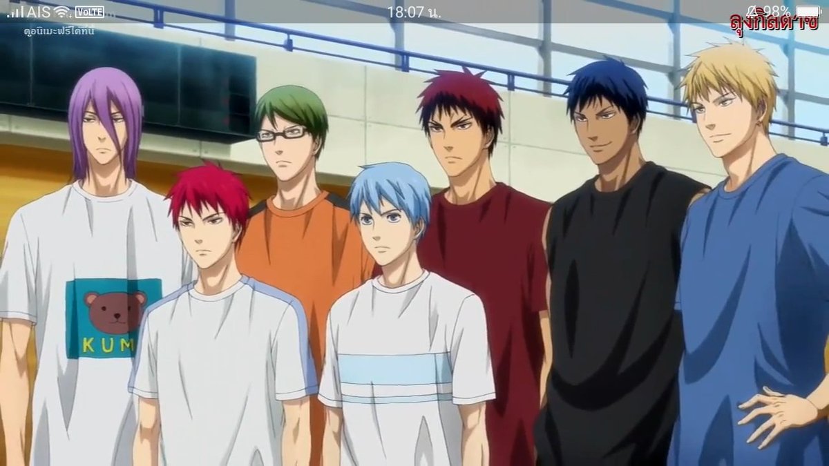bennu_sr's tweet photo. แก็งค์เรามันปังรุ่นปาฏิหารย์ #kurokonobasket https://t.co/7cclot6vAt