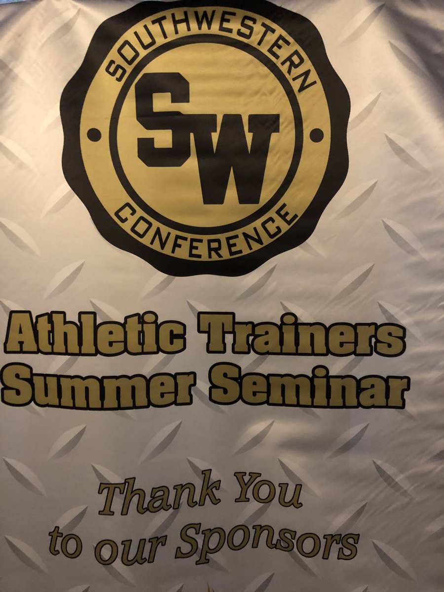 Renner79AT's tweet photo. Getting ready for our 8th annual @SWC_AT summer seminar. See you all in a little bit! #ATLearn https://t.co/LemwFzsuAH