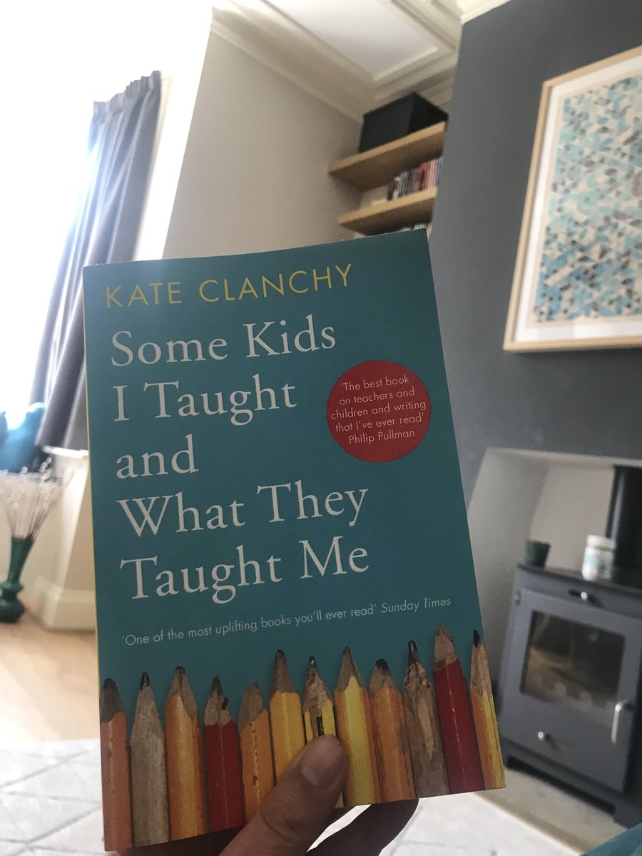 Book 26: Some kids I taught and what they taught me - Kate Clanchy  A passionate tribute to the profession and the characters we meet along the way. Her love for both the job and the kids shine through every page.