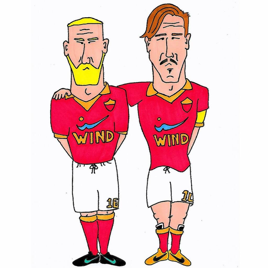 TheBamBamClub's tweet photo. Happy birthday Daniele De Rossi! 🇮🇹 

Bam! Bam! 💥 
#thebambamclub 

#dailydoodle #dailydrawing #doodlesofinstagram #doodle #instadraw #intstadaily #illustrationartists #illustration #illustrator #footballillustration #footballillustrations #footballillustrator #diego #diegom… https://t.co/mkzH1Qlmn2