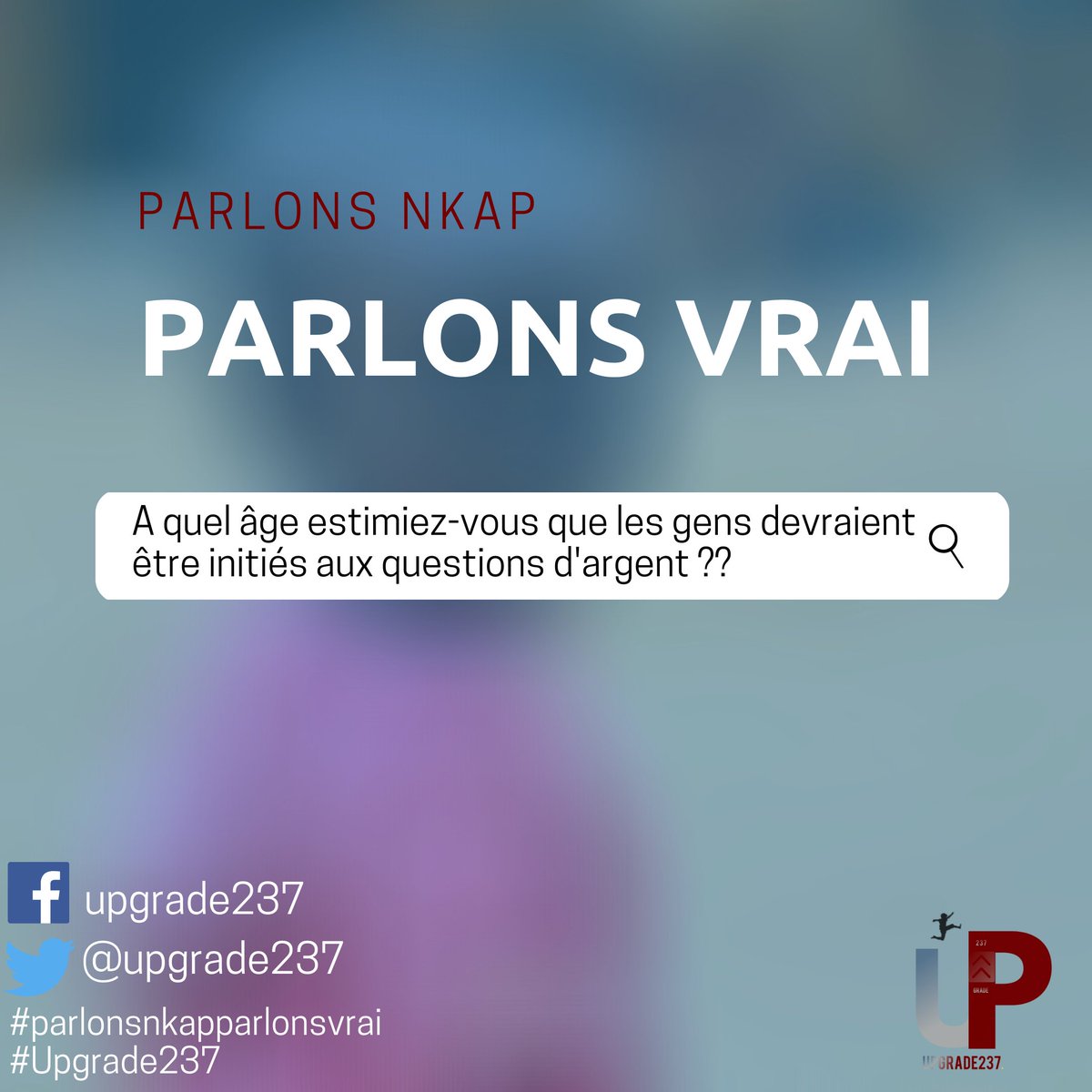 upgrade237's tweet photo. Hello peeps 
😀😀
Venez on parle🙂🙃 https://t.co/p87kkkVjCM
