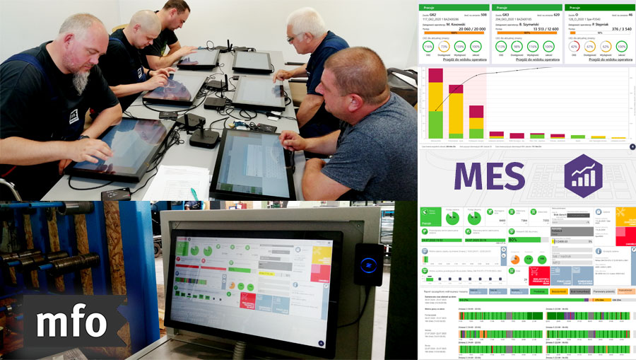 MFO_SA's tweet photo. W @MFO_SA stale podnosimy efektywność produkcji.
Kolejne maszyny podpięte do systemu klasy #MES. To lepsze monitorowanie wydajności, wykrywanie przestojów, optymalizacja #OEE, wizualizacja procesu produkcyjnego. Szkolenia operatorów zakończone pomyślnie! #Industry40 here we come. https://t.co/xE1wEw14Xq