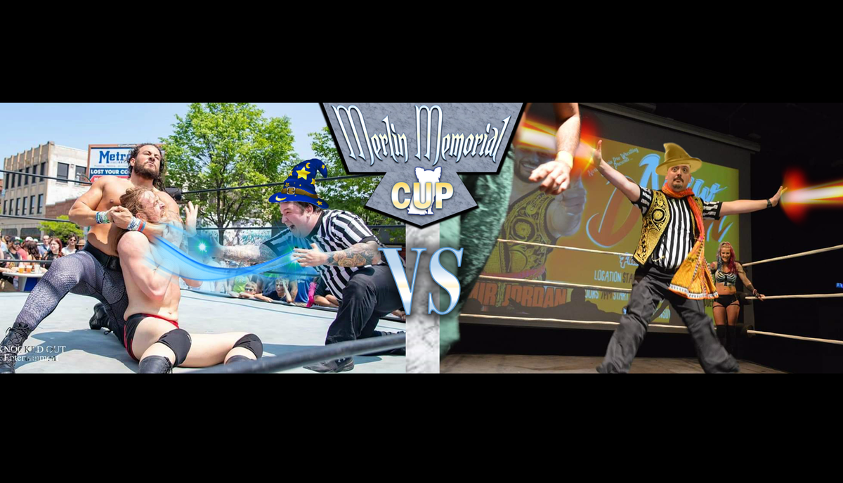 refsaswizards's tweet photo. More Merlin Memorial Cup Round 2 action! CLARK FELDMAN (left) vs. JUMPING JOHN MYERS (right)! Poll in the tweet below. Don't vote based on my art abilities or lack thereof! Support whoever you want, RT, poll closes in 24 hours!
@refclarkfeldman
@REF_JumpingJohn https://t.co/9xJOTEZhmG