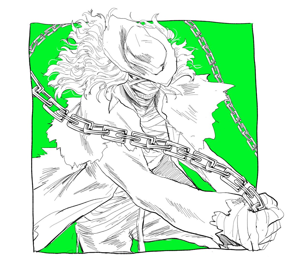 10周年オメデトゴザイマス!の再掲! #ニンジャスレイヤーTwitter連載10周年 #ウキヨエ 