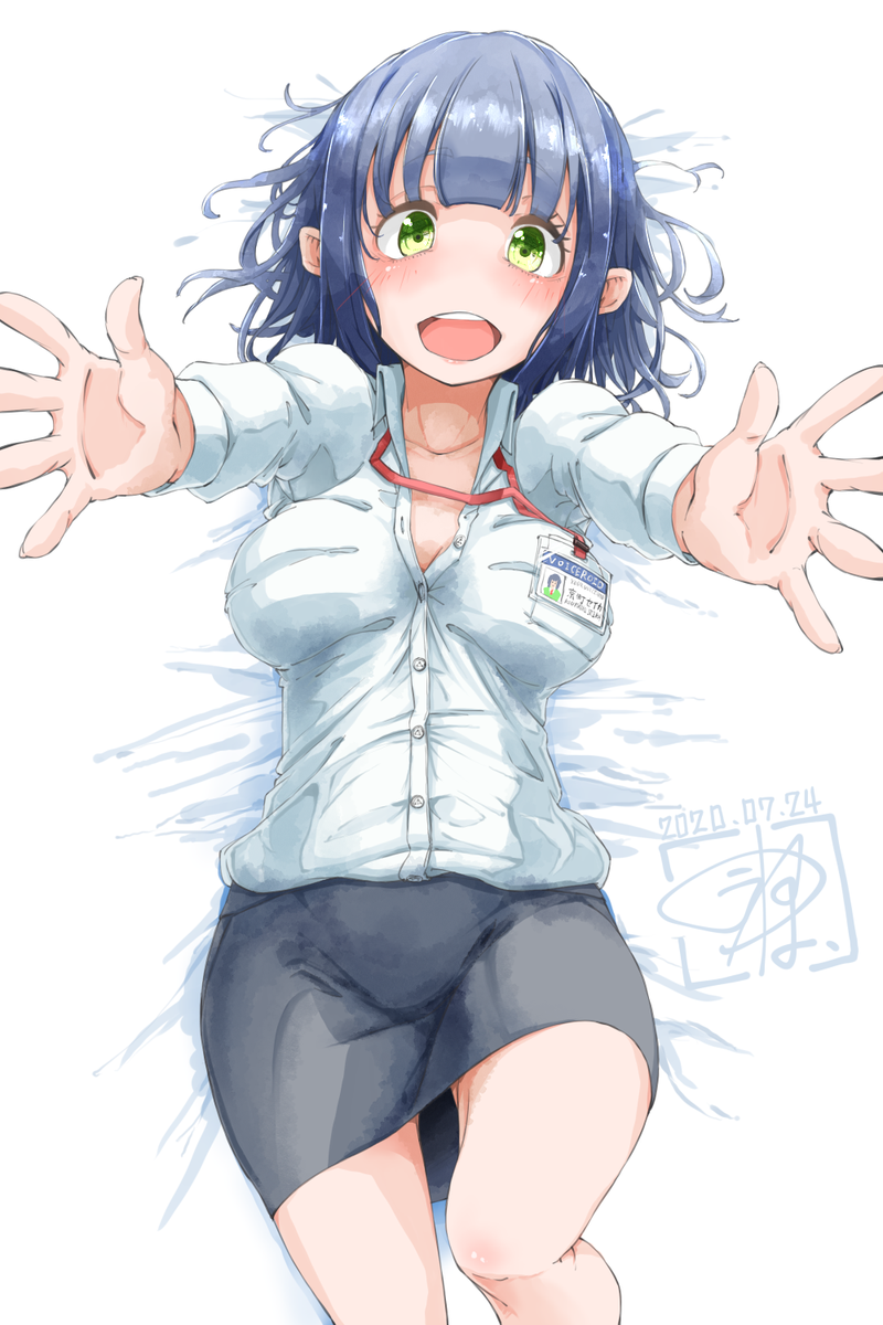 「せいかさーーん!!
あ～～
このポーズがいい感じに描けるようになりたいんじゃっ!」|くうねる@左手負傷中のイラスト