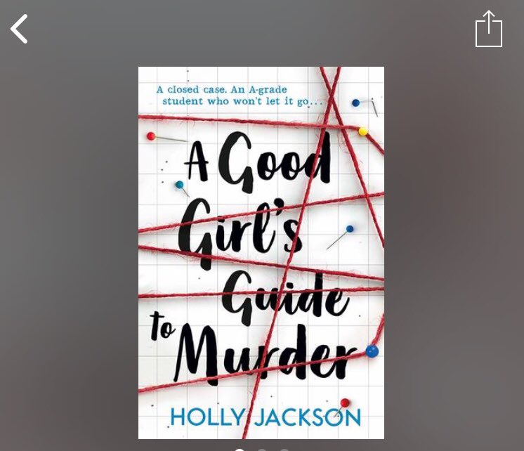 love2readest89's tweet photo. Review coming later on today 👌 #BookReview #booklovers #Reading #agoodgirlsguidetomurder #hollyjackson #MurderMystery https://t.co/kUr4cMSO7A