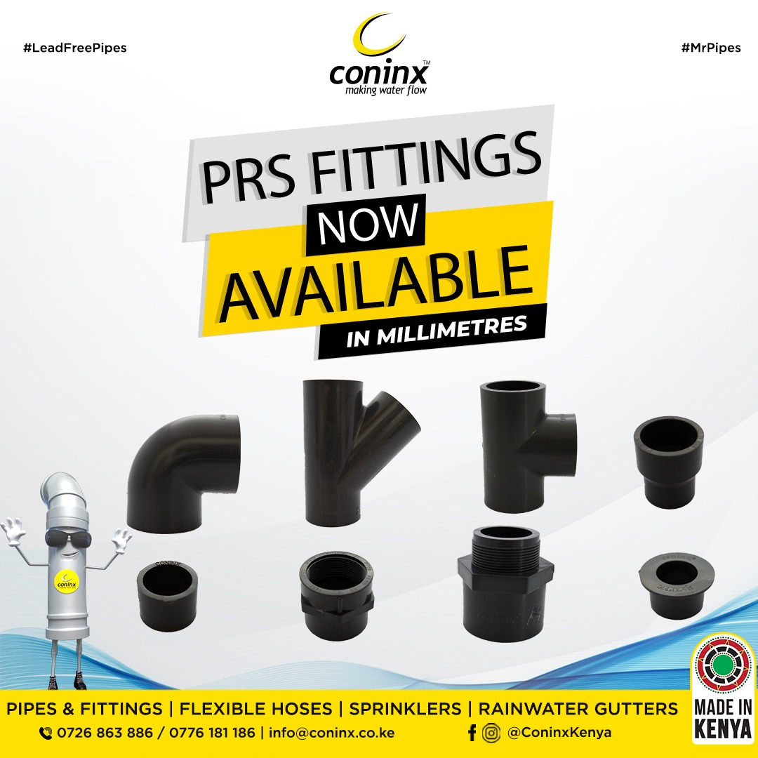 KeConinx's tweet photo. We offer a variety of basic and special fittings sizes in millimeters!
Get in touch with Mr.Pipes today!
Call 0777 083 499/ 0726 863 886 to place your orders.
#MrPipes
#MakingWaterFlow
#NoLeak https://t.co/aV73IYHqzc
