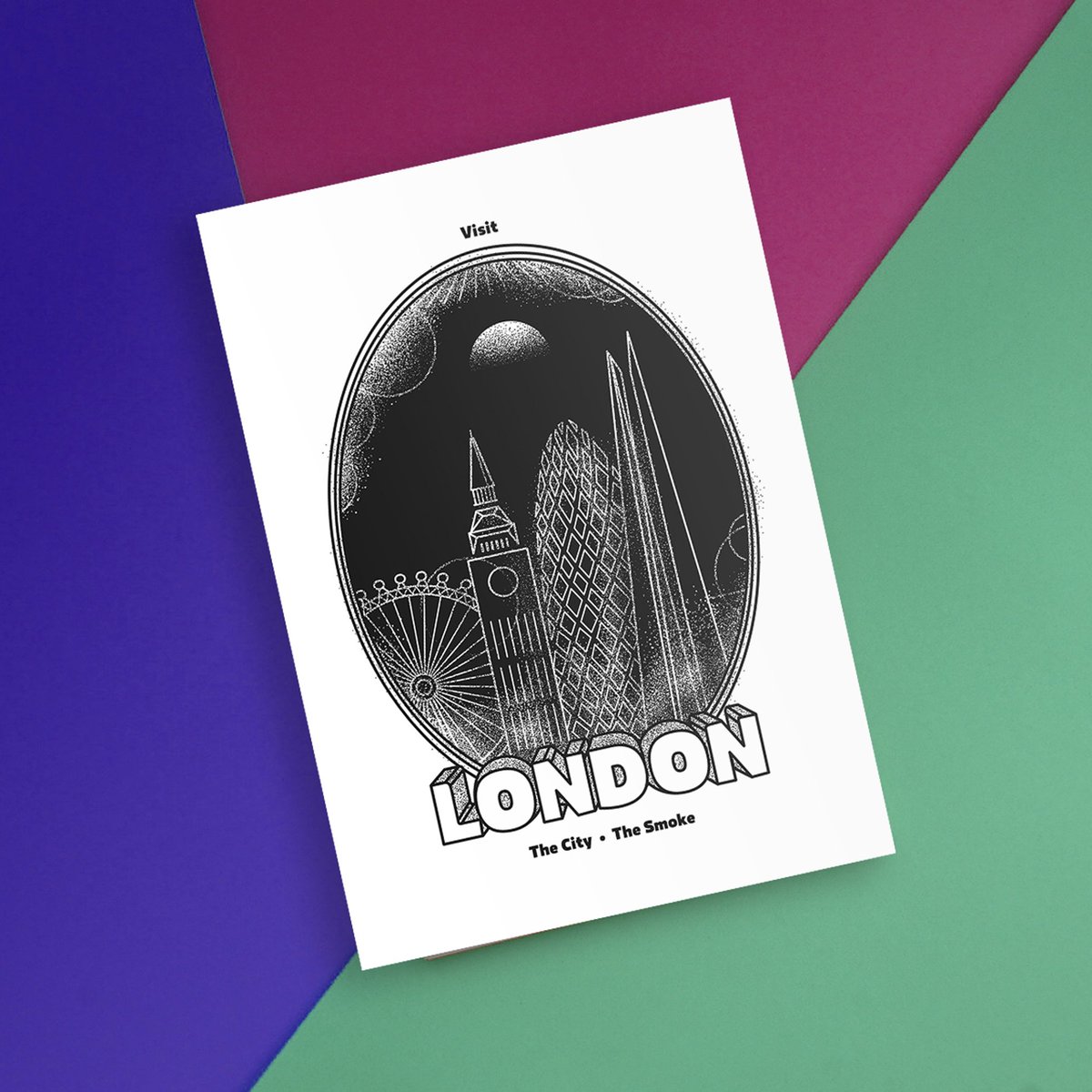 roarspectrum's tweet photo. London print, check it out in the shop https://t.co/uuW6qrFaK5 and use the code ✨LONROAR✨for 15% off. #London https://t.co/NIh1a9jbwT