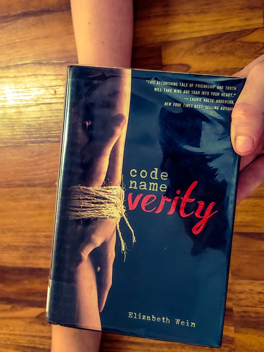 myAPLibrary's tweet photo. It's #BookFaceFriday and this week we're featuring Code Name Verity by Elizabeth Wein!
Did you know that our online book club, Novel Conversations, will be reading and discussing this book in August? Email novelconversations@myapl.org to register! #CodeNameVerity @EWein2412 https://t.co/jvW8UV6P7B