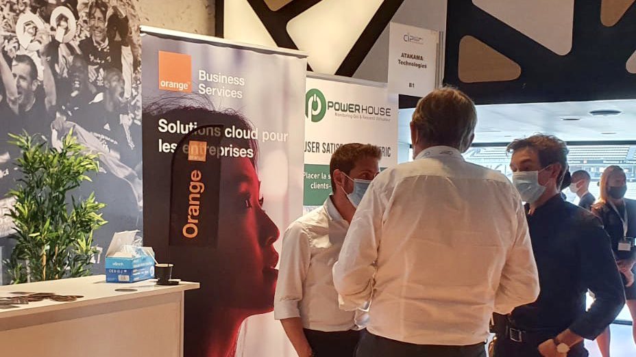 OrangePACA's tweet photo. Aujourd'hui à l'@orangevelodrome les équipes @orangebusiness participent au 1er business meeting de la communauté #IT @MaRegionSud organisé par @CIPMed 🚀👥 

Experts #Cloud et #Cyberdefense pour la réussite et la sécurisation de la transformation digitale 🙌

#CIPNWS20 https://t.co/62mvRftzzK