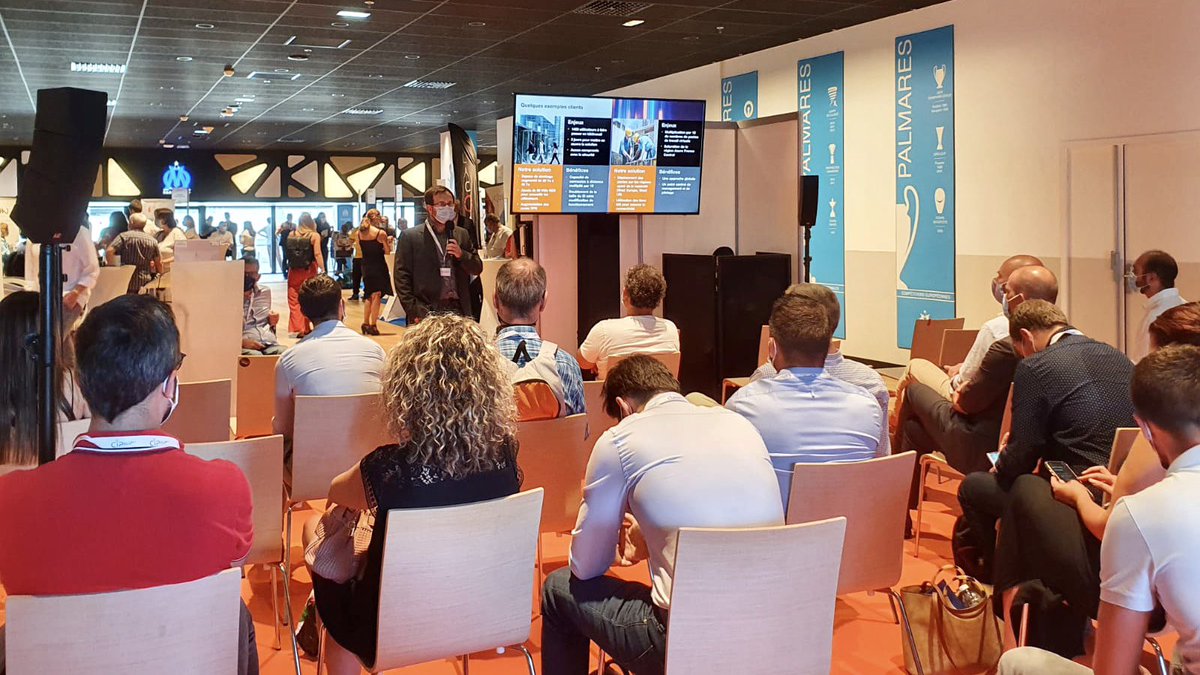 OrangePACA's tweet photo. Aujourd'hui à l'@orangevelodrome les équipes @orangebusiness participent au 1er business meeting de la communauté #IT @MaRegionSud organisé par @CIPMed 🚀👥 

Experts #Cloud et #Cyberdefense pour la réussite et la sécurisation de la transformation digitale 🙌

#CIPNWS20 https://t.co/62mvRftzzK