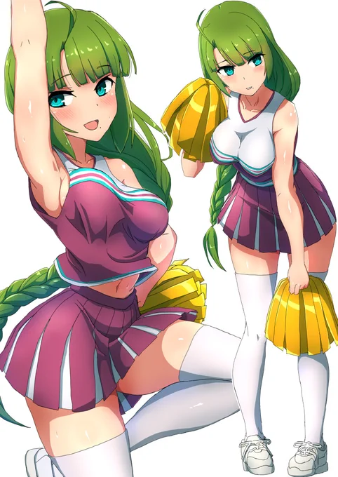 お題箱よりチア夕雲ちゃん 