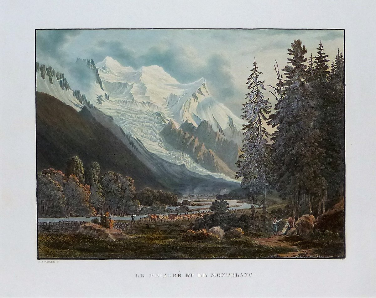 LibreriaBourlot's tweet photo. La Vallée de Chamonix. Incisioni originali all'acquatinta eseguite nel 1826 da Samuel Bir,ann.
#merdeglace #Montanvert #Chamonix #monteBianco https://t.co/ANF7dGaI3t #mountains https://t.co/wVLOfVrKZa