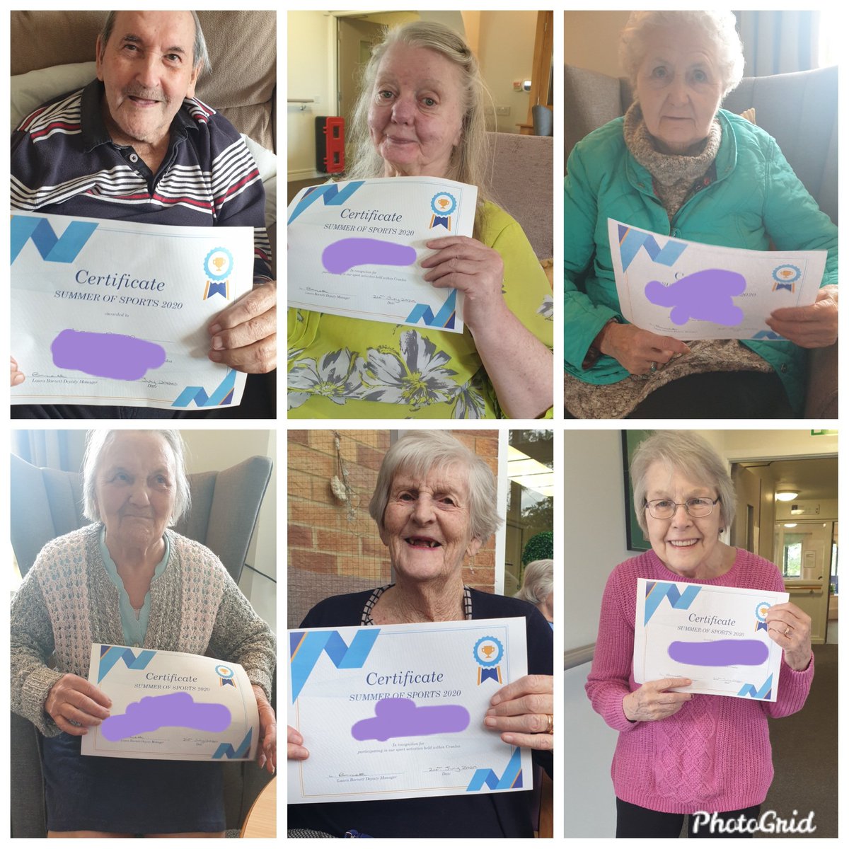 CranleaCareHome's tweet photo. A massive well done to all of those who have taken part. #everyonesawinner #takingpartcounts #SummerofSport2020 https://t.co/0C84QZpL7D