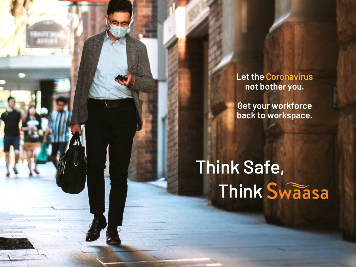 Let us make reopening workplaces safer by deploying Swaasa AI's Return to Work Screening Solution

  #technology #covid #innovation #ai #reopen #return #work #corporate