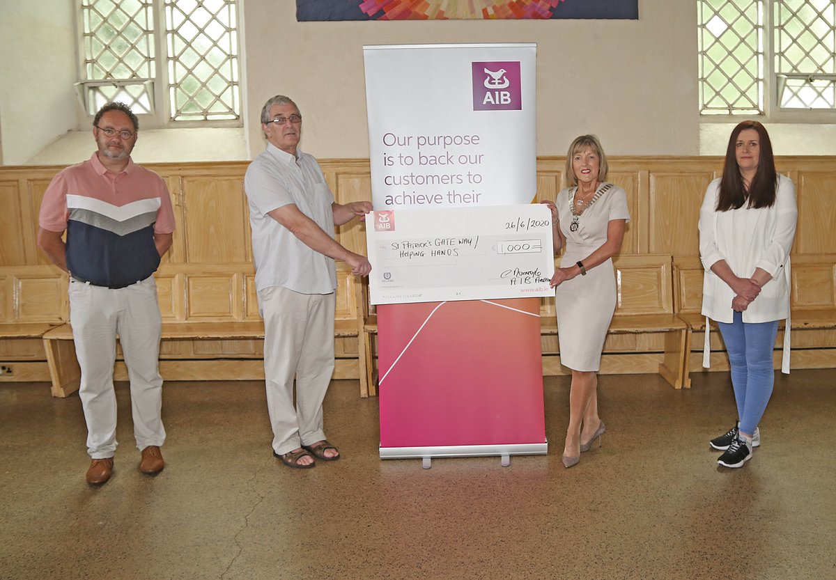 StPatrickgate's tweet image. Saint Patrick's Gateway Centre and Helping hands would like to thank Waterford Rotary Club and congratulate everyone involved with the helping of fundraising to feed the less fortunate of our city especially in these trying and uncertain times. Again we thank all involved.