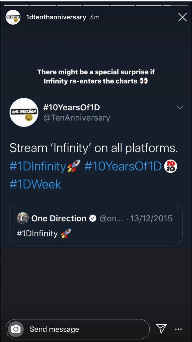 goldenciaraa's tweet image. WE NEED TO GET THIS BACK IN THE CHARTS #streaminfinity #buyinfinityonitunes