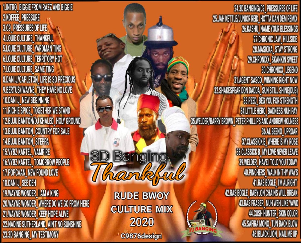 Dj Banging New CD Mix Is Out Now, Dis Ya One Ya Hotta Don Dem.🔥🔥🔥🇯🇲🎧🔊
#TipTheDj 
#NewMusic 
#DjAMashUpJamaica