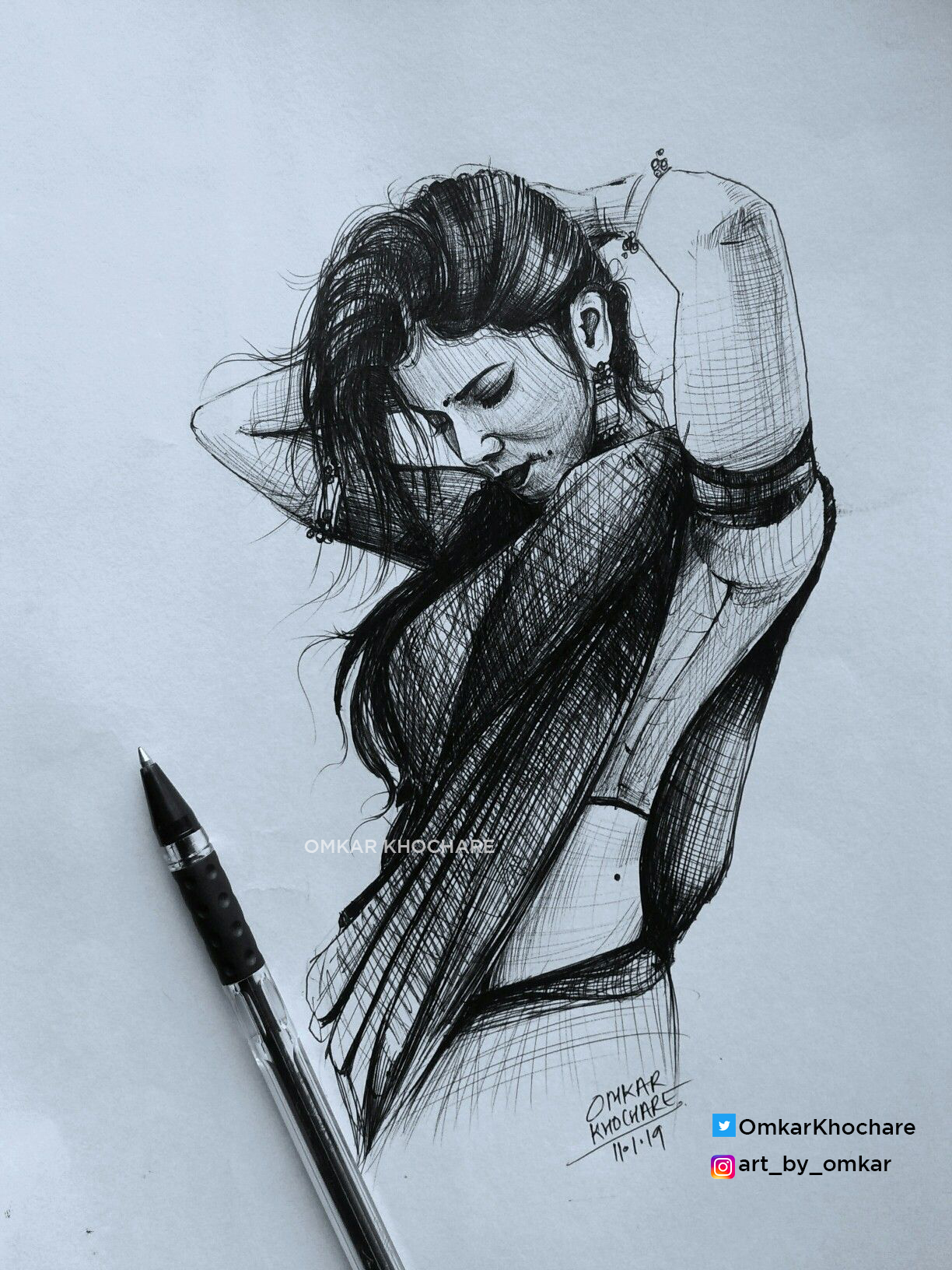 Sketch Pen Art