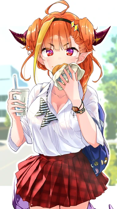 #みかじ絵
JKココ!バーガー! 