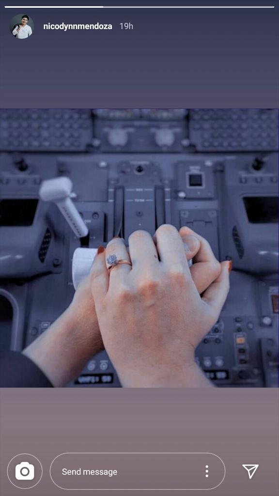 ArmaineloversG's tweet photo. Nag proposed na yata si @Nicodynn14 ..
#MaineMendoza
#MaineChooseShell https://t.co/g87eBym6N0