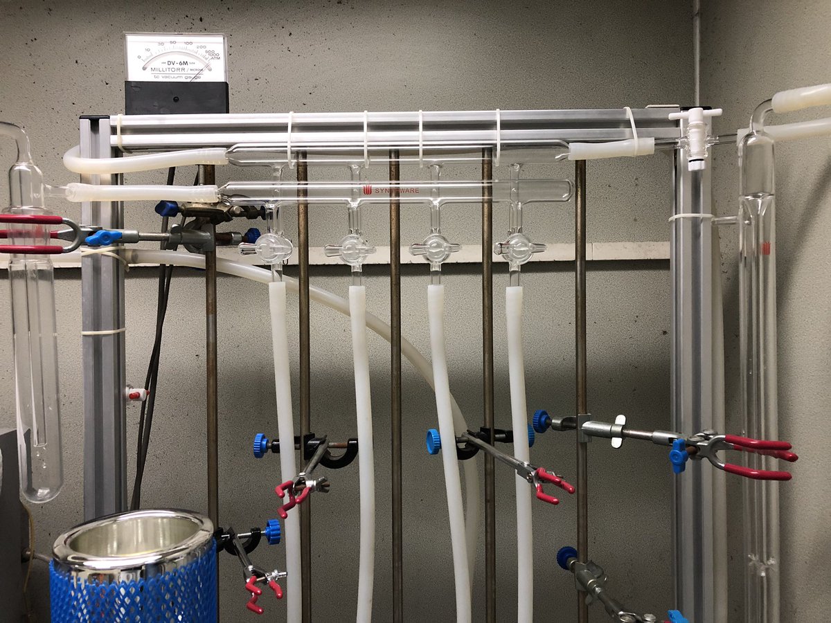 New Schlenk line, crisp！