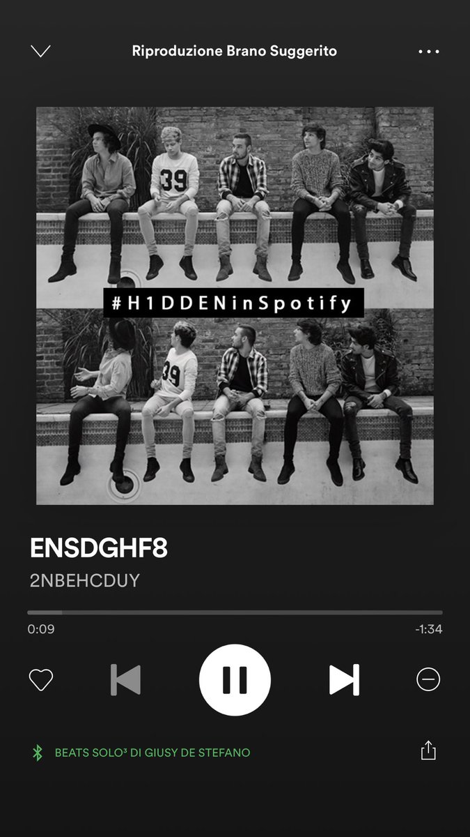 PaynediZaynzero's tweet photo. CI SONO DELLE TRACCE NASCOSTE SU SPOTIFY IN CUI I RAGAZZI PARLANO E IO NON NE SAPEVO NIENTEEEEEE #h1ddeninspotify #10YearsOf1Direction #10YearsOfOneDiretion #10YearsOf1D https://t.co/qMytqn7ARV