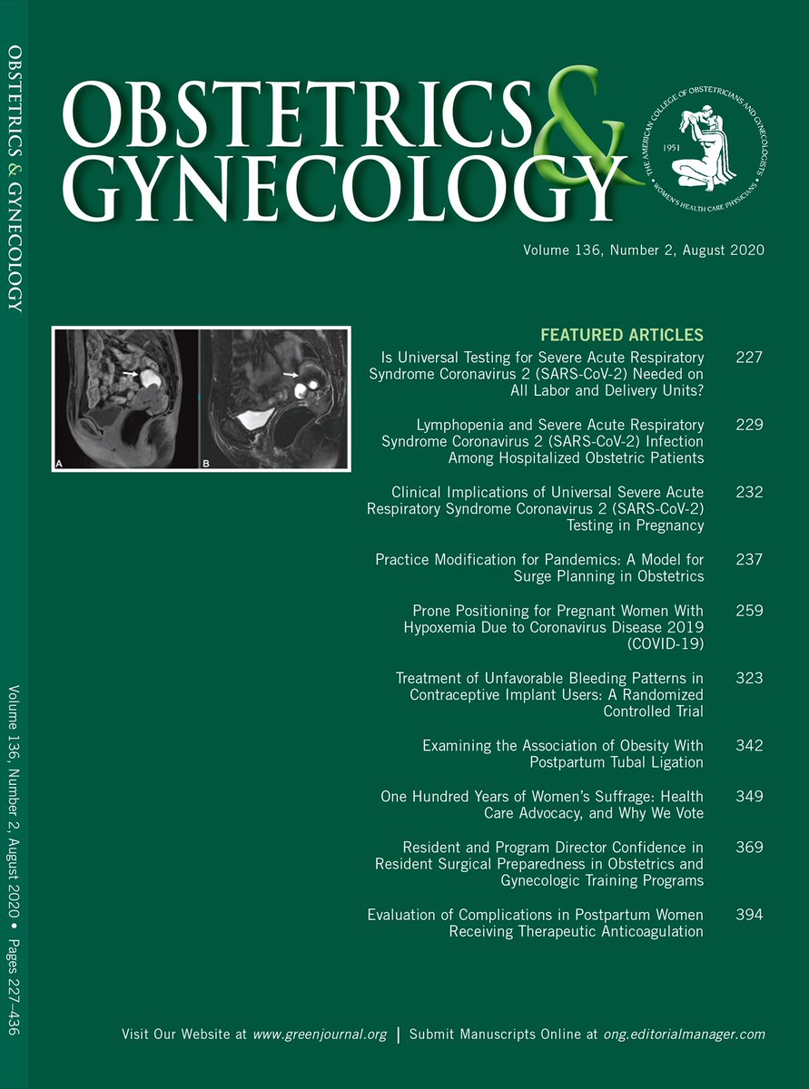 John Byrne (@jbyrnemd) on Twitter photo So excited to have our work published in the <a href="/greenjrnl/">The Green Journal</a> this month. Hopefully, this will encourage providers to offer tubal ligation after vaginal delivery to anyone regardless of BMI. So excited to have our work published in the <a href="/greenjrnl/">The Green Journal</a> this month. Hopefully, this will encourage providers to offer tubal ligation after vaginal delivery to anyone regardless of BMI.