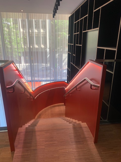 DonohoeTweets's tweet photo. The CitizenM Hotel is days away from completion. Here's another look at the stunning interior of this unique hotel. #TeamDonohoe #CityPartners #ReservationsPlease https://t.co/D0jqGfGsHw