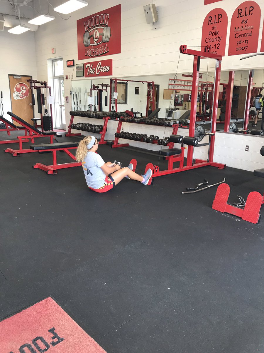Putting in work, hoping to have a “normal” football season in this COVID crazy world. Go Maddy!