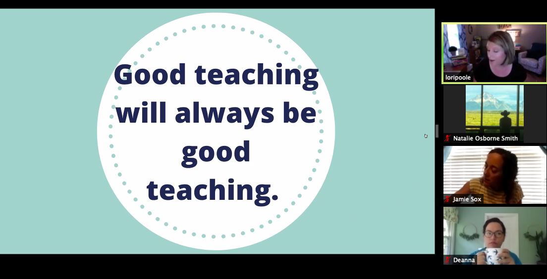 smithno2's tweet photo. Learning so much about how to build community while also supporting student learning inside of online conferring... A Compliment Conference is a great strategy we have already learned to do both! #lex1literacy #Lex1eLearning #Lex1strongertogether https://t.co/Gvs51qVKEL