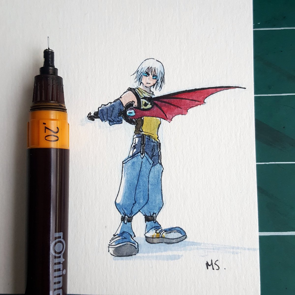 moonsuncomics's tweet photo. Keyblade master
.
.
.
#moonsuncomics #drawing #comicartist #art #fanart #kingdomhearts #riku #rikukingdomhearts https://t.co/gHfxTF09mn