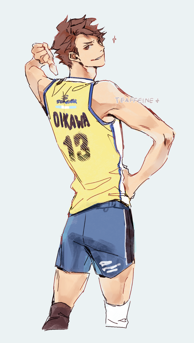 sylvanstatic's tweet photo. fits well! ✨🇦🇷
#OikawaEsDeUPCN #oikawa https://t.co/XRaMu7aKtr