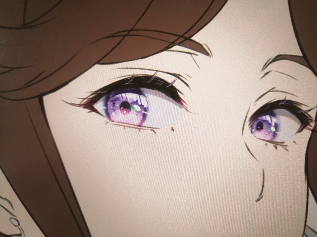 「おめめ塗ったらもうクライマックスになる癖がある 」|屋森ミサキ✌️のイラスト