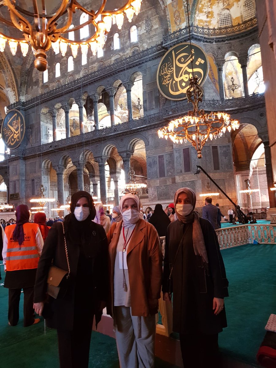 #Ayasofya'nın Diriliş Günü
86 yıllık hasret sona erdi. Elhamdülillah...

#AyasofyaCamii Hatırası