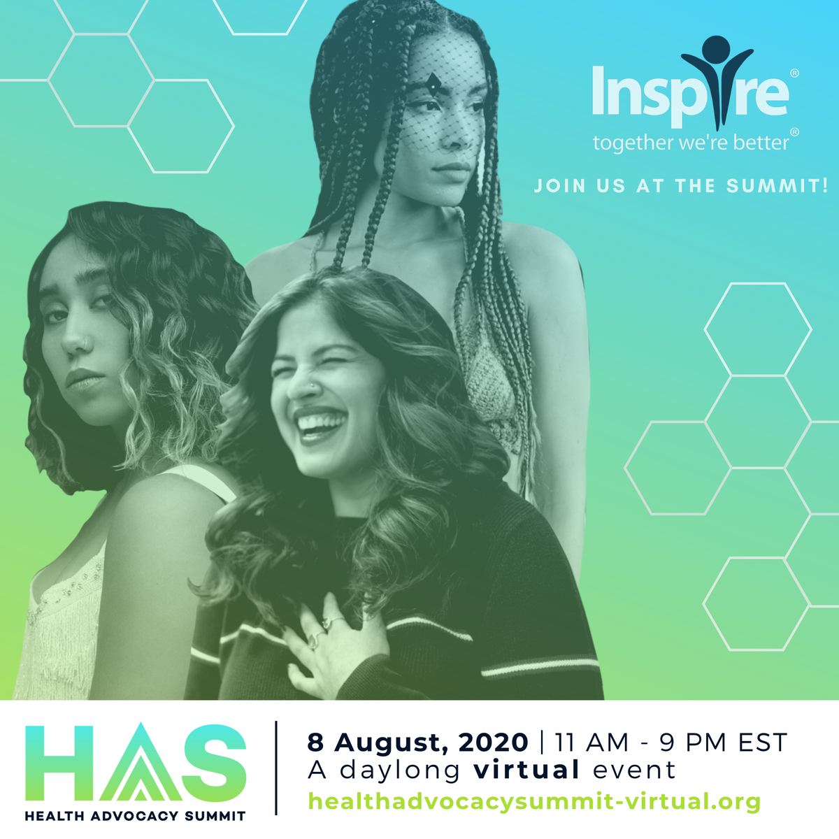 Inspire is honored to be an outreach partner for 
<a href="/HA_Summit/">Health Advocacy Summit</a>
’s first International Virtual Event for young adults with chronic medical disabilities, on August 8. Learn more and register for free here: has-virtual.splashthat.com. #HAS2020