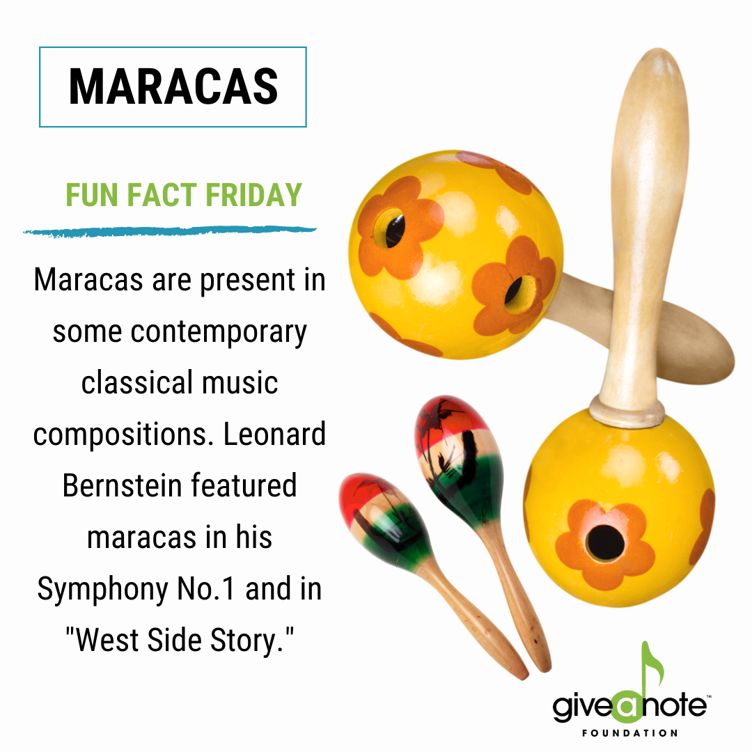 GiveANote's tweet photo. We're all familiar with maracas, but did you know about these modern-day connections? 

#GiveANote #MusicEdMatters https://t.co/zlooiGRYyN