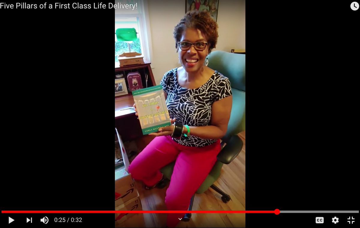Billion4God's tweet photo. #FirstClassFridays
New Beginnings
Rejoice with me this last week of July as I celebrate the one-year anniversary of the release of #FivePillarsofaFirstClassLife! Stay tuned for videos all week. Today's video is the special delivery of Five Pillars! https://t.co/T5mL1aPh4B https://t.co/qTfwoWipKq