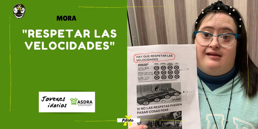 PilotoX1's tweet photo. "Respetar las velocidades", nos dice Mora.
Siguen las conclusiones del proyecto "Aliados x la convivencia y seguridad vial".
Junto al grupo inclusivo "Jóvenes Solidarios" @sindromedown en el programa #InclusionVial 👍
.
.
#EducacionVial #Inclusion
@L2_LaSegunda @rosa_scioti https://t.co/Ka58cs3YND