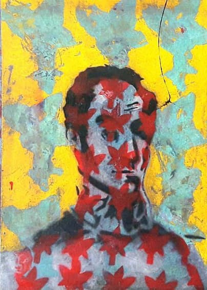 #SimonBolivar presencia permanente en el imaginario popular venezolano. De la serie: Héroes. Bolívar 54. 2001. Técnica mixta sobre papel. Padre, todo aquí lleva tu nombre. #24DeJulio