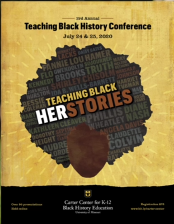 Ms_Hormberg's tweet photo. Beyond excited for the next two days of the Teaching Black History Conference! @MizzouEducation @Mehlville_HS https://t.co/EdF2B0w7hX