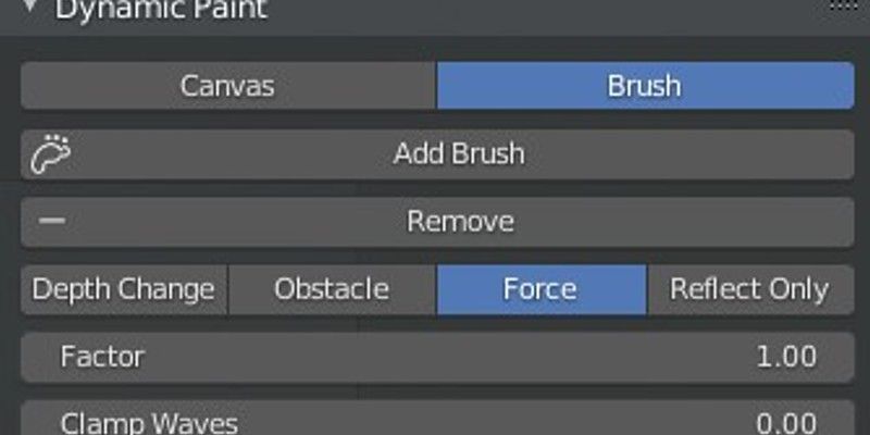 superhivemarket's tweet photo. Here is a handy addon to simplify the use of "Dynamic Paint". Add a "Canvas" modifier on the mesh to be deformed, choose the type of deformation then assign a "Brush" modifier on the mesh that will deform the surface and that's it. https://t.co/cdGgj05BPk https://t.co/gzTURmODbs