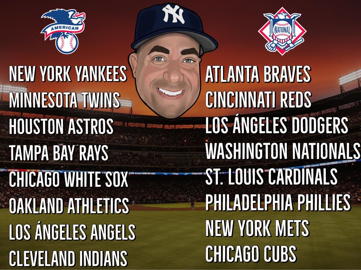 #MLB 2020 Picks / mis selecciones... Campeones de División los primeros tres... Cuáles son los tuyos?