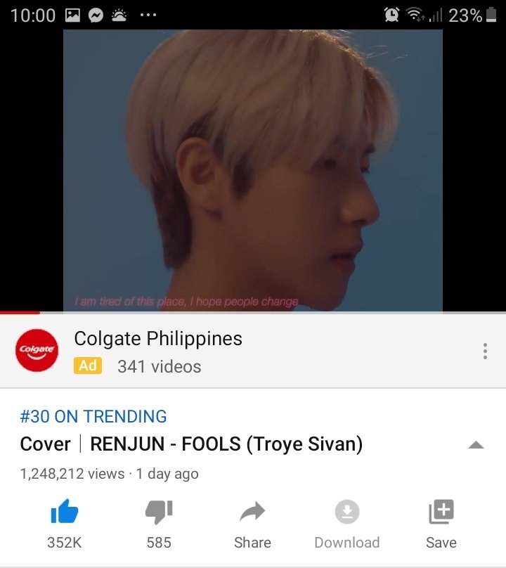 Iuvmarcus's tweet photo. renjun fools cover hit 1,248,212 within 24 hrs 🥺 #RENJUN #런쥔 #RenjunFoolsCover https://t.co/MISu2TqT0I