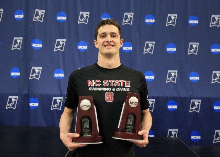 As One Chapter Closes, Coleman Stewart is Ready to Make a Statement in the Next - wp.me/p56Jja-1QKk <a href="/packswimdive/">NC State Swimming & Diving</a> <a href="/cstew181/">Coleman Stewart</a>