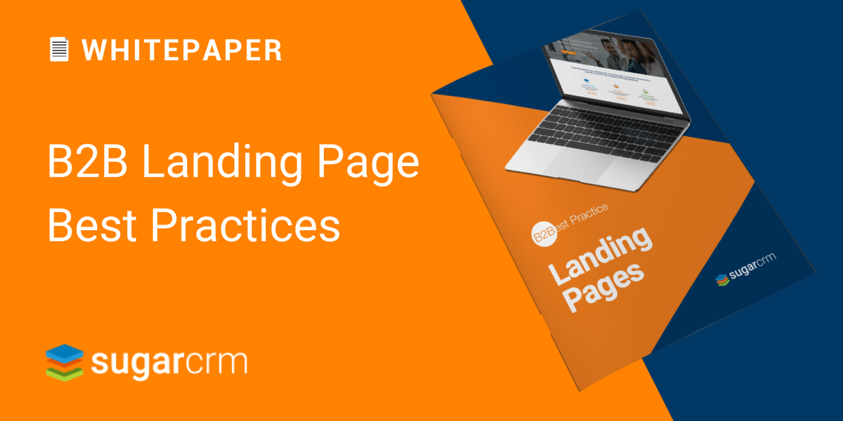 SugarCRM's tweet photo. Are you using #LandingPages and #LeadForms to leverage the full potential of your #marketing strategy? Many don’t. In this guide, we’ll reveal #BestPractices to successfully incorporate these tools: https://t.co/tDaou7hAdJ #SugarCRM https://t.co/bnQQvDUthS