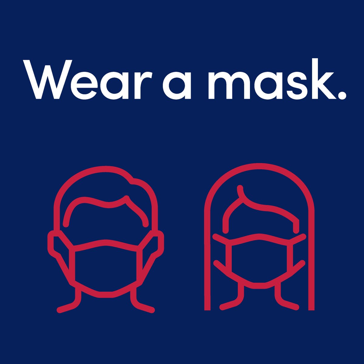 USABaldwin's tweet photo. Wear face masks indoors in group settings and in common areas. #WeAreSouth #SouthStrong https://t.co/Ci5Vtvs0yk