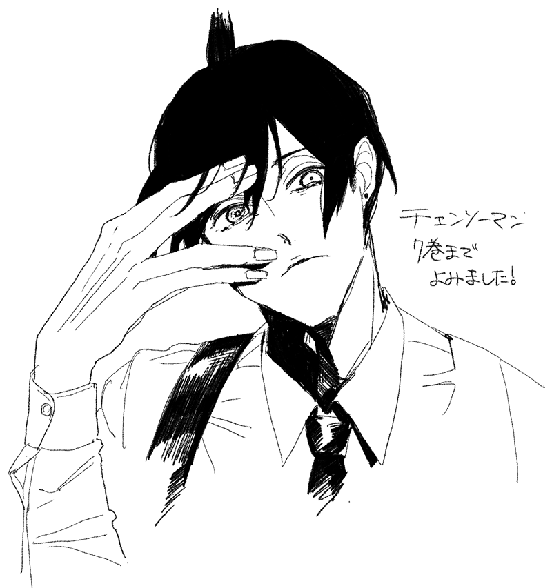 @h_mari022 取り急ぎ、単行本発売されてる7巻まで読んだんですが、ストーリーがめちゃくちゃ面白くって推しが誰かまで頭が追いついていませんがアキくんは間違いなく好きですね…
悪魔お墨付きの惨い最期が気になるので震えて待ちます………………… 