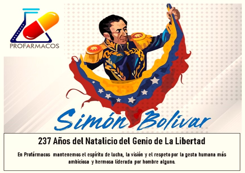 ProfarmacosMpps's tweet photo. #24Jul #FelizViernes  Conmemoramos la #GloriaEmancipadora del genio humano que eligió la América para mostrar de lo que somos capaces en Venezuela #GraciasPuebloHeroico 
@NicolasMaduro @MinSaludVE @AlvaradoC_Salud https://t.co/w1cGtgadoe