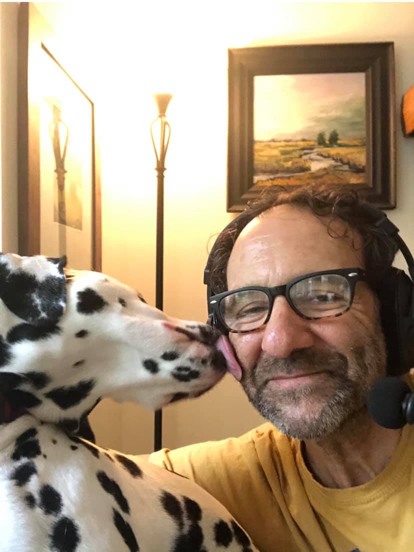 About Our Kids with <a href="/DrJessPShatkin/">Dr. Jess P Shatkin</a> &amp; Dr. Lori Evans (not pictured) are joined by their #dalmatian “co-host.” Does your fur baby help make your day easier to cope with during COVID? Do your kids feel less stress &amp; worry when spending time w/ their canine or feline best friend?